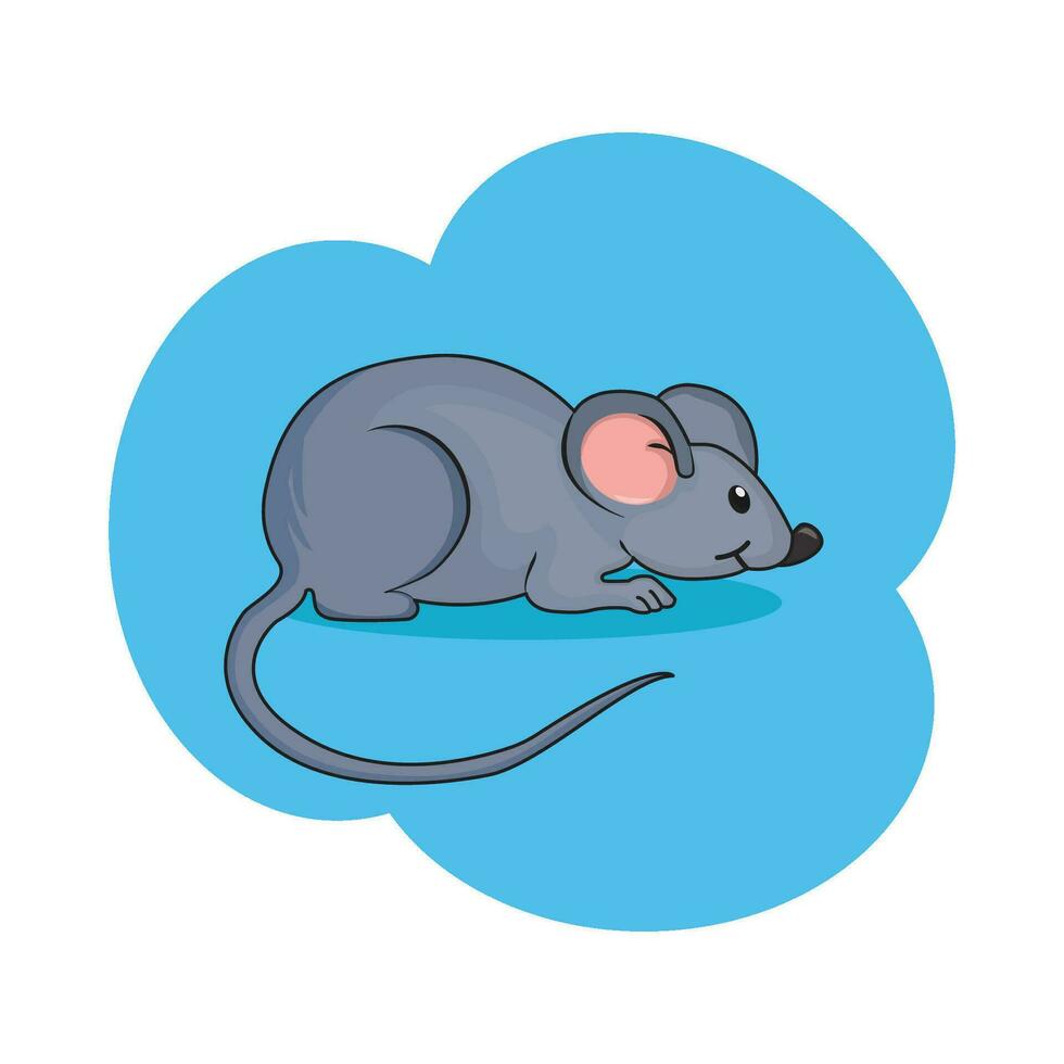 animal rato ilustração vetor