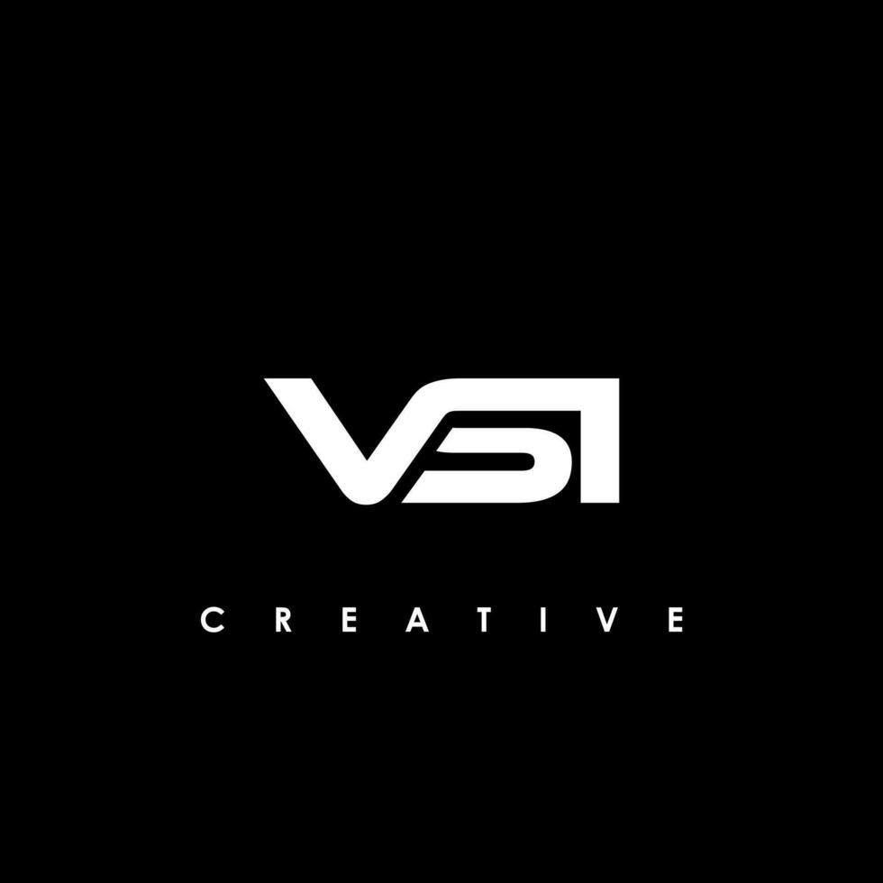 vsi carta inicial logotipo Projeto modelo vetor ilustração