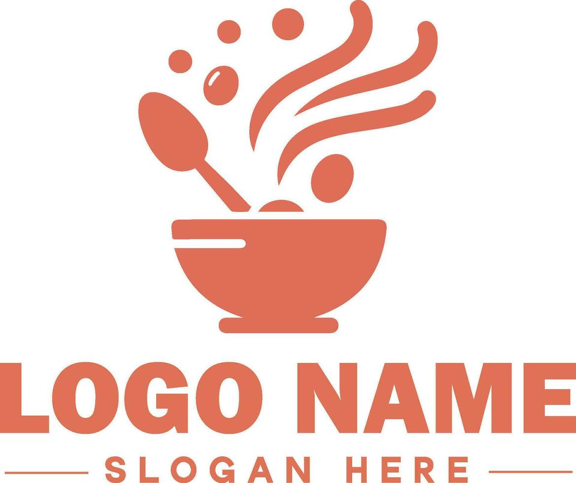 restaurante logotipo, bar, café comprar, churrasco, padaria, cafeteria, Comida logotipo e ícone símbolo limpar \ limpo plano moderno minimalista o negócio logotipo Projeto editável vetor