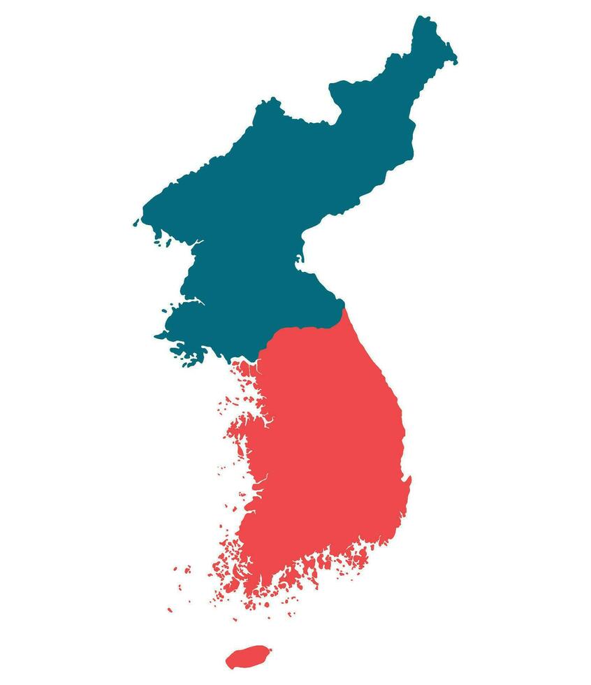 Japão, Coreia Do Norte E Mapa Político De Coreia Do Sul Ilustração do Vetor  - Ilustração de porcelana, quioto: 39076613