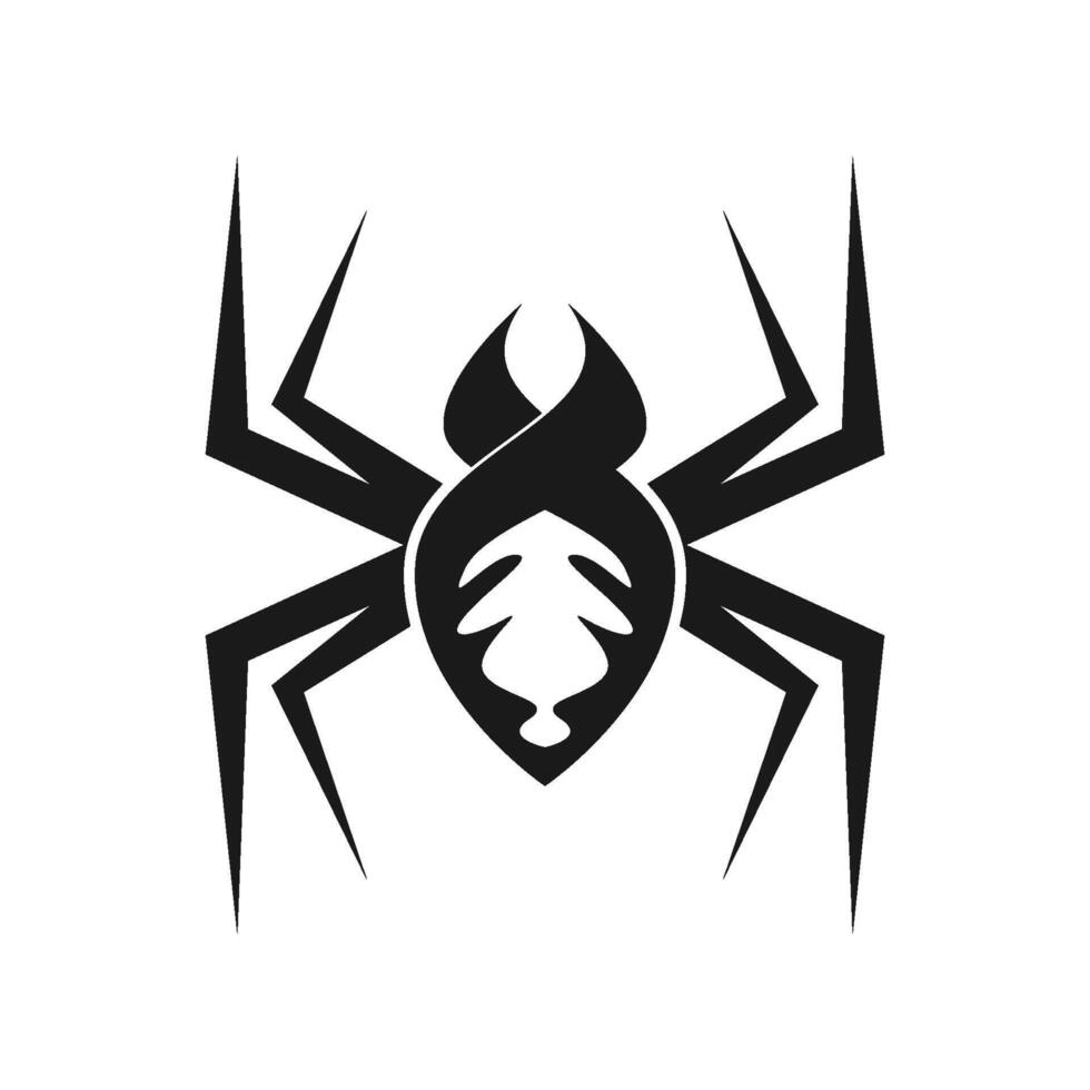 aranha logotipo ícone Projeto vetor