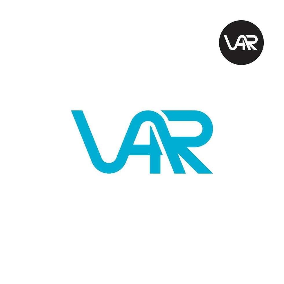 carta var monograma logotipo Projeto vetor