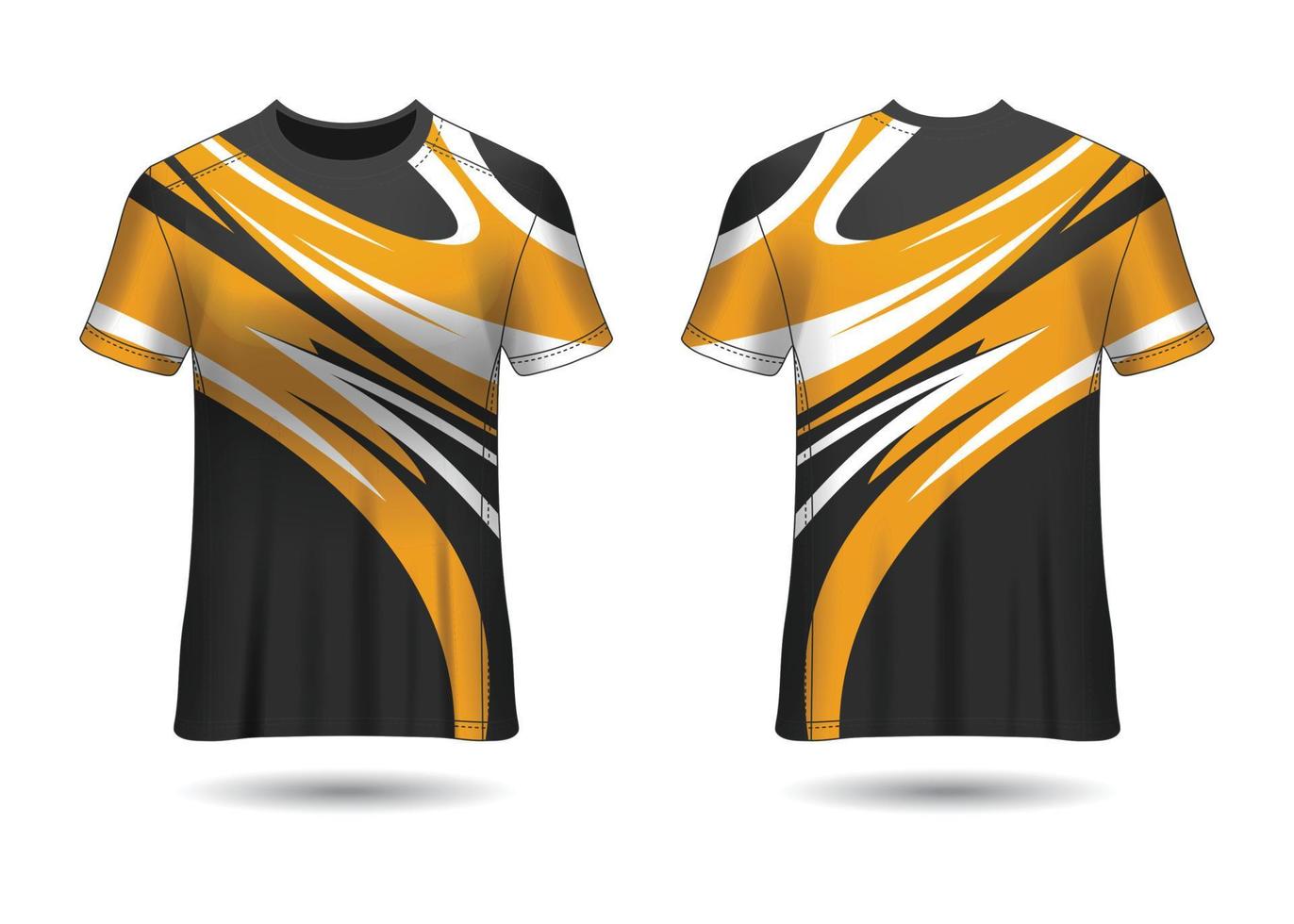 design de esporte de t-shirt. camisa de corrida para o clube vetor