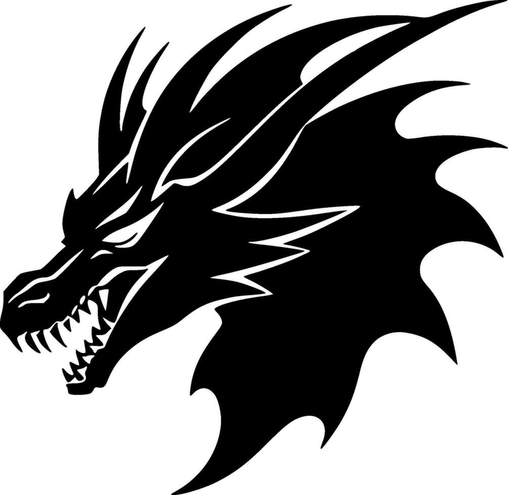 Dragão - Alto qualidade vetor logotipo - vetor ilustração ideal para camiseta gráfico