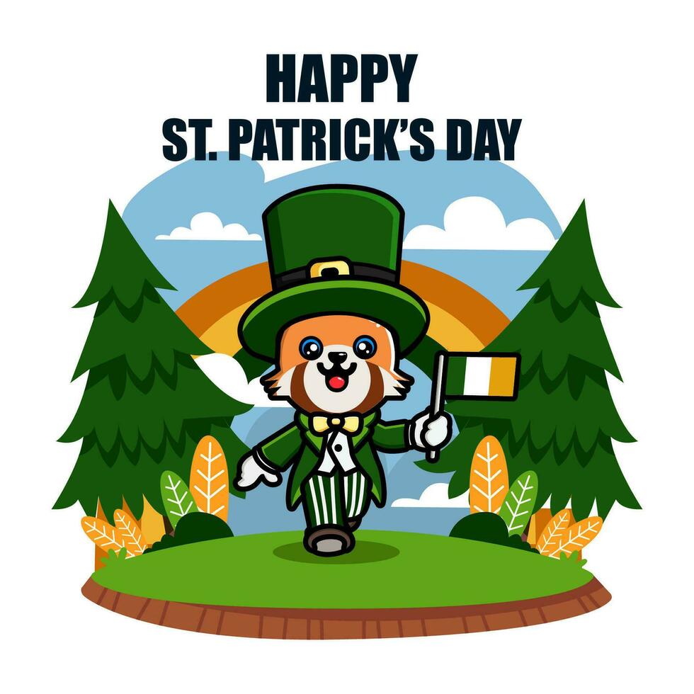 st patrick dia ilustração vetor