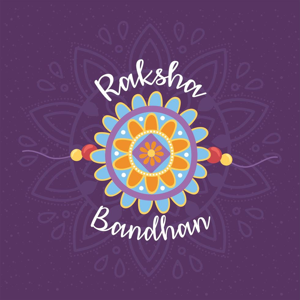 raksha bandhan indiano vetor