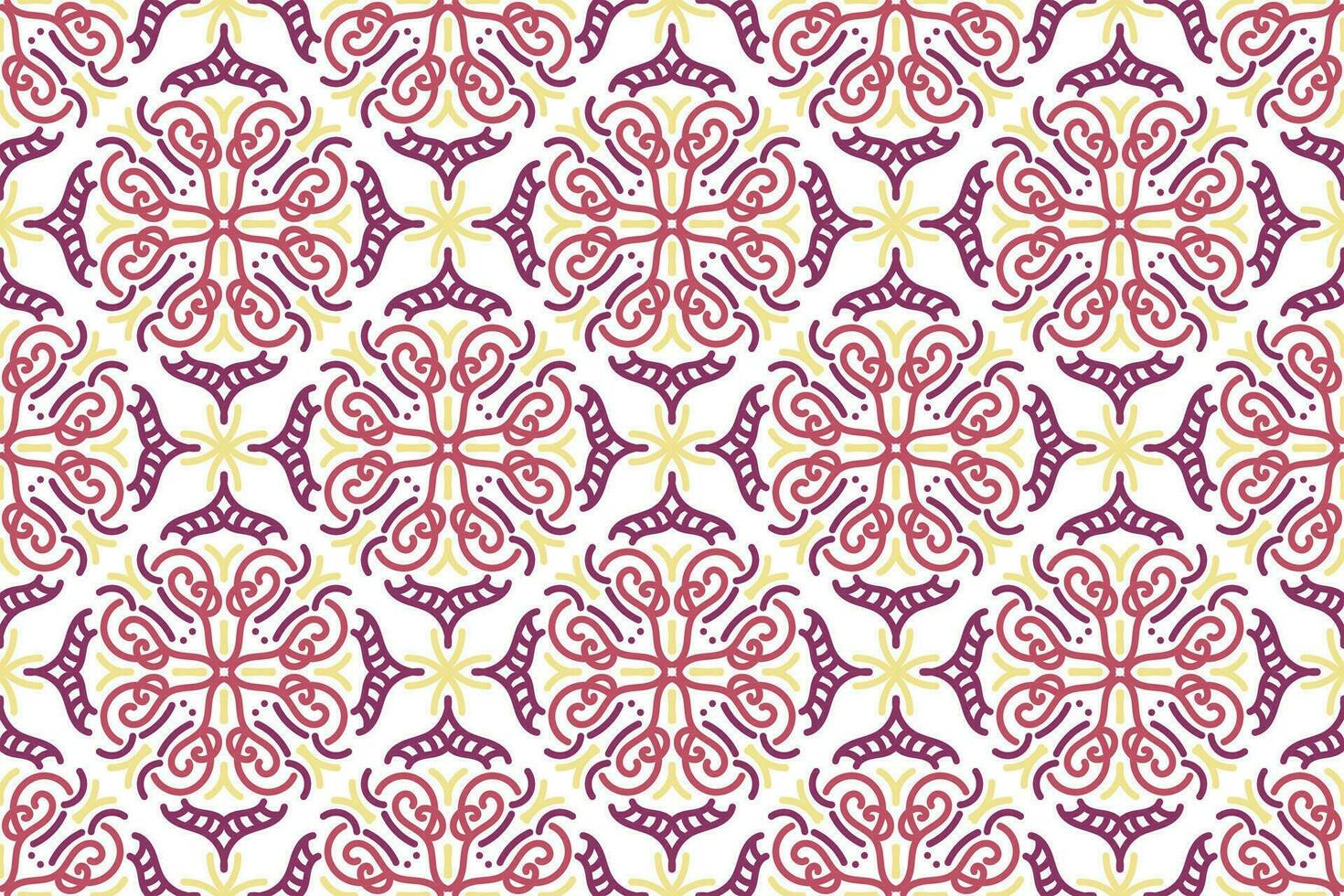 oriental padronizar. branco e roxa fundo com árabe enfeites. padrão, fundo e papel de parede para seu Projeto. têxtil ornamento. vetor ilustração.