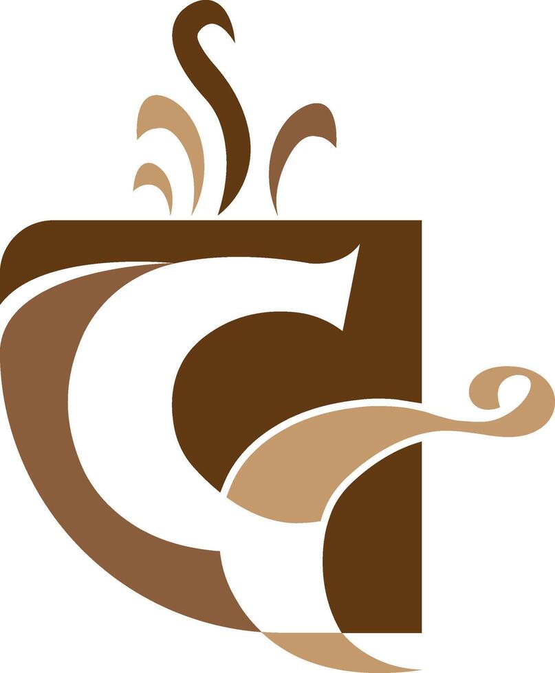 cc carta café fazer compras logotipo Projeto companhia conceito vetor