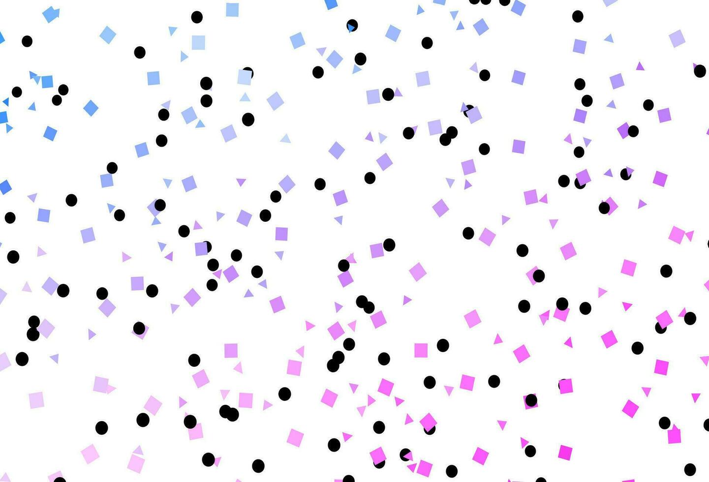 pano de fundo rosa claro, azul vector com linhas, círculos, losango.
