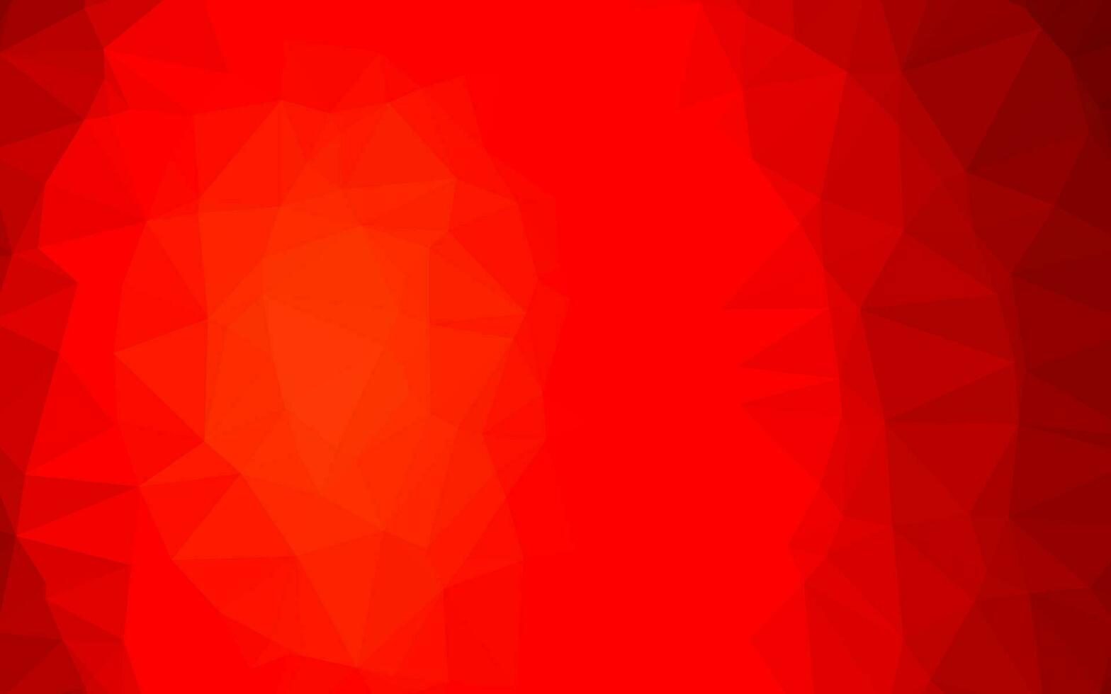 padrão poligonal de vetor vermelho claro.