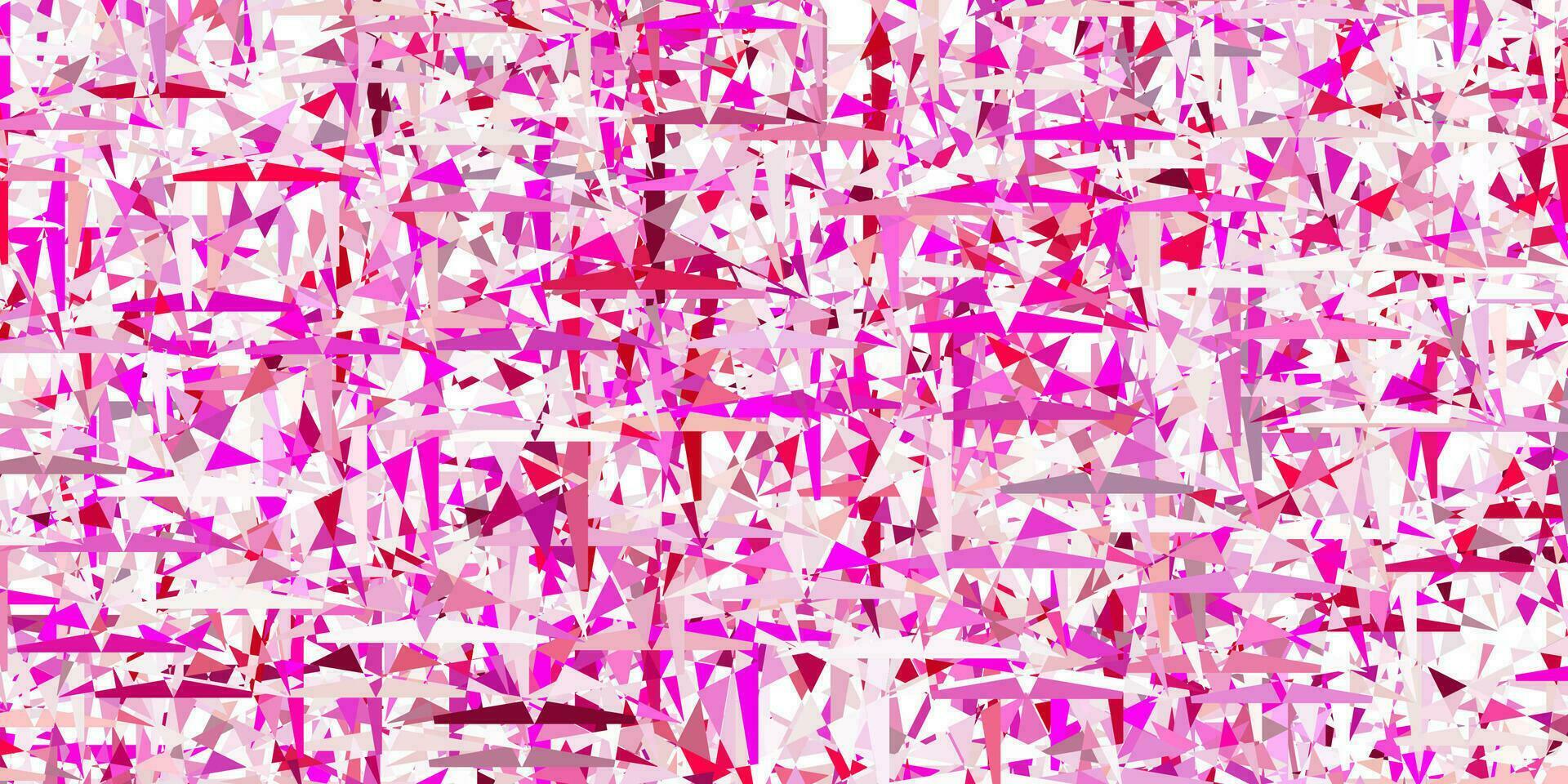 fundo vector rosa claro com estilo poligonal.