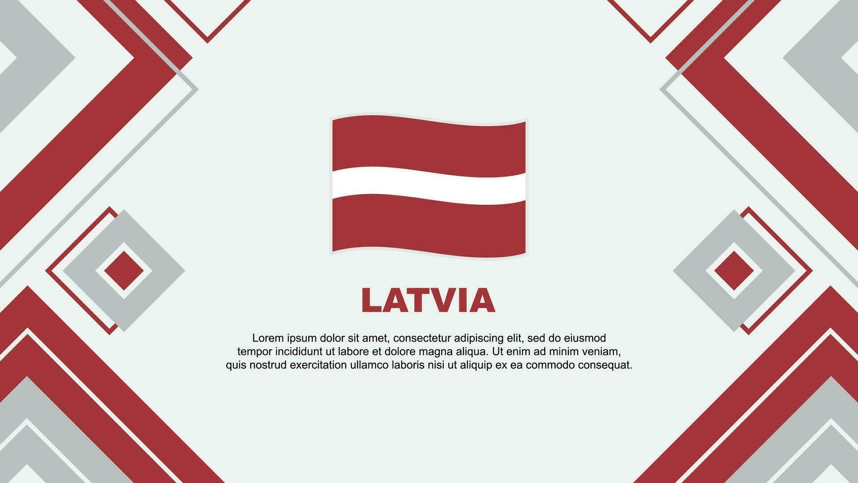 Letônia bandeira abstrato fundo Projeto modelo. Letônia independência dia bandeira papel de parede vetor ilustração. Letônia fundo