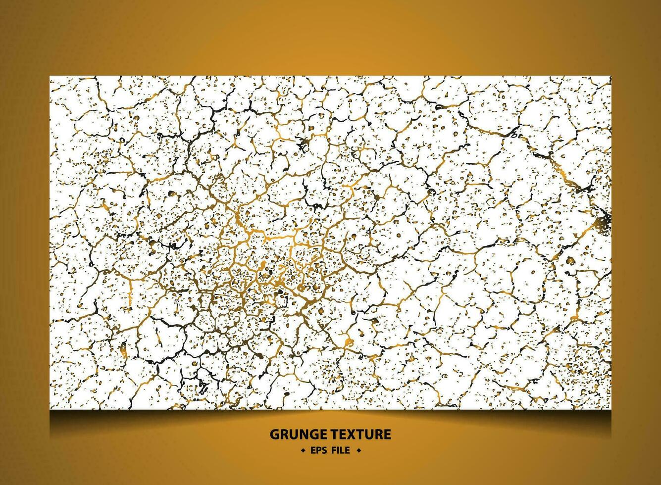 grunge efeito em abstrato dourado cor gradiente textura fundo vetor projeto, ouro parede textura mármore textura ouro mármore fundo textura sobreposição textura rachadura