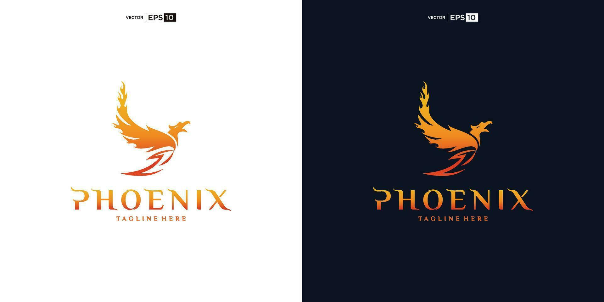 Fénix Aumentar asas logotipo Projeto vetor modelo. luxo corporativo falcão Águia Falcão pássaro logótipo conceito ícone.