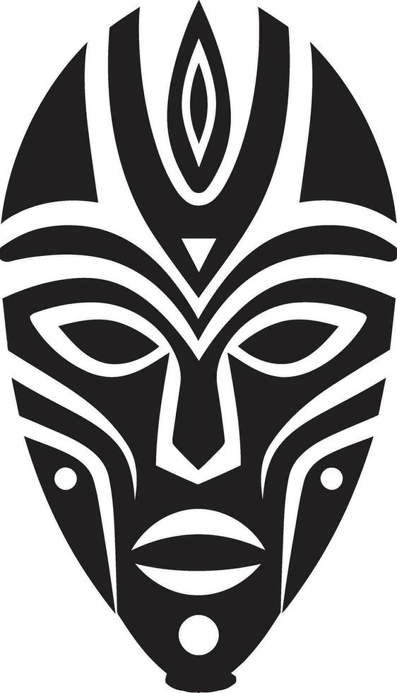 cultural herança africano tribo mascarar vetor ancestral ecos icônico africano mascarar logotipo