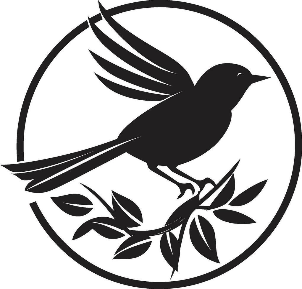 aviário maven Preto pássaro ninho ícone ninho tecelão vetor ícone Projeto
