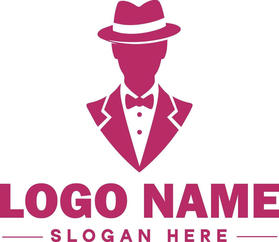 moda logotipo luxo glamour elegante logotipo ícone limpar \ limpo plano moderno minimalista o negócio logotipo editável vetor