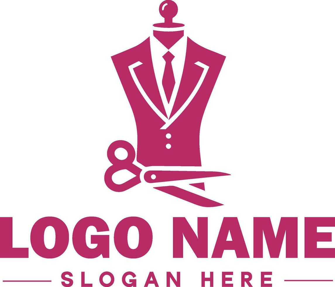 moda logotipo luxo glamour elegante logotipo ícone limpar \ limpo plano moderno minimalista o negócio logotipo editável vetor