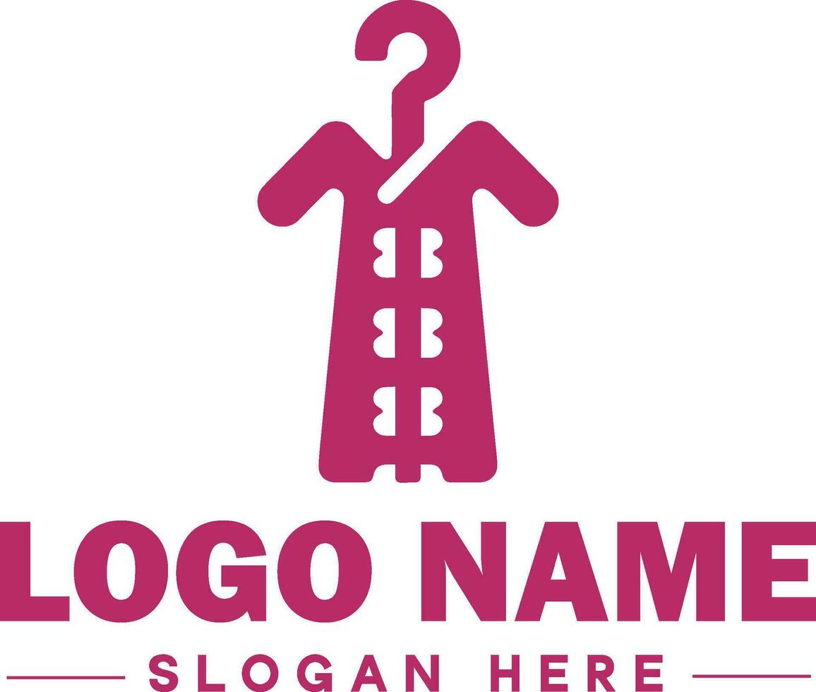 moda logotipo luxo glamour elegante logotipo ícone limpar \ limpo plano moderno minimalista o negócio logotipo editável vetor