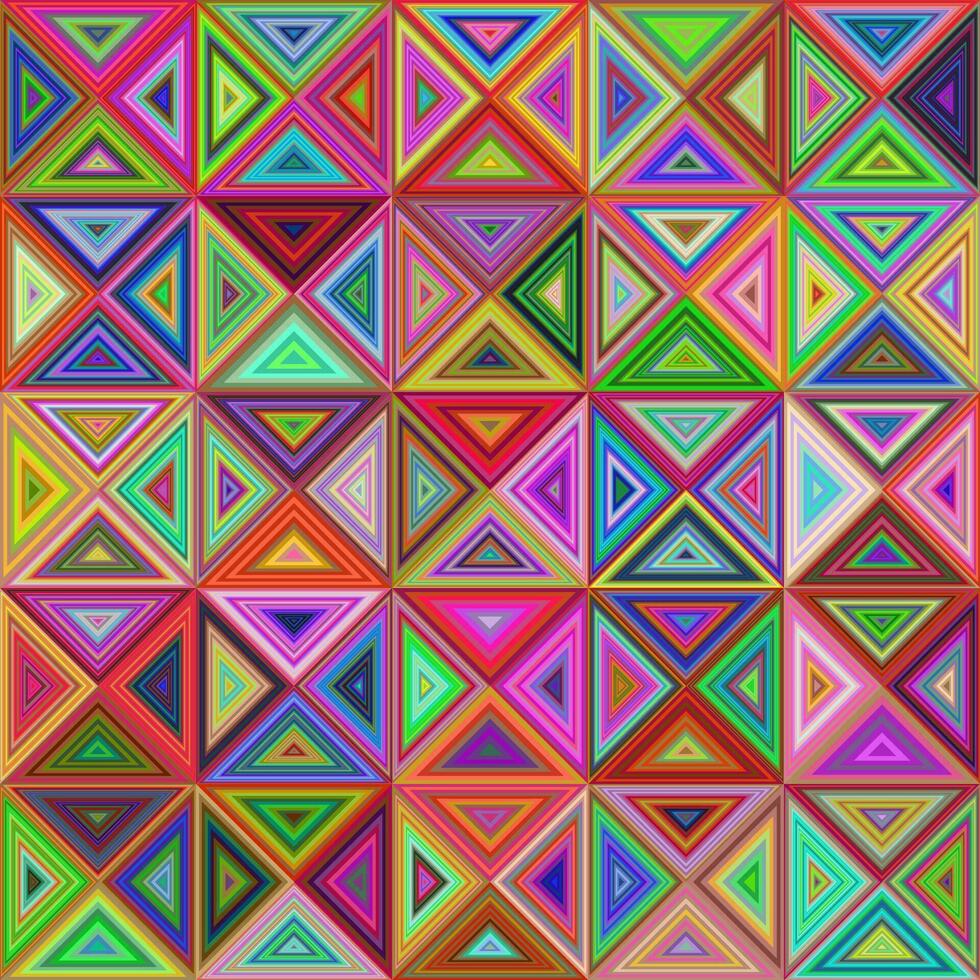 abstrato colorida triângulo mosaico fundo Projeto vetor