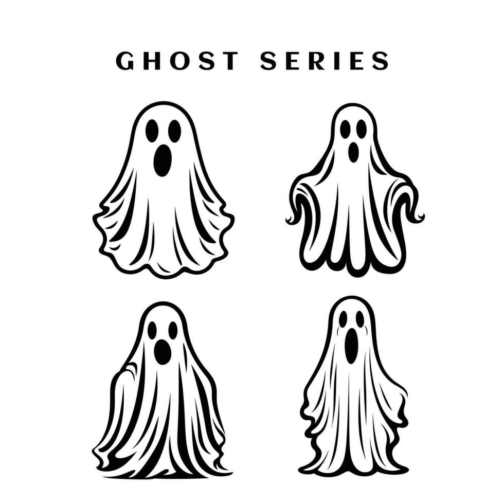 fantasma Series coleção vetor