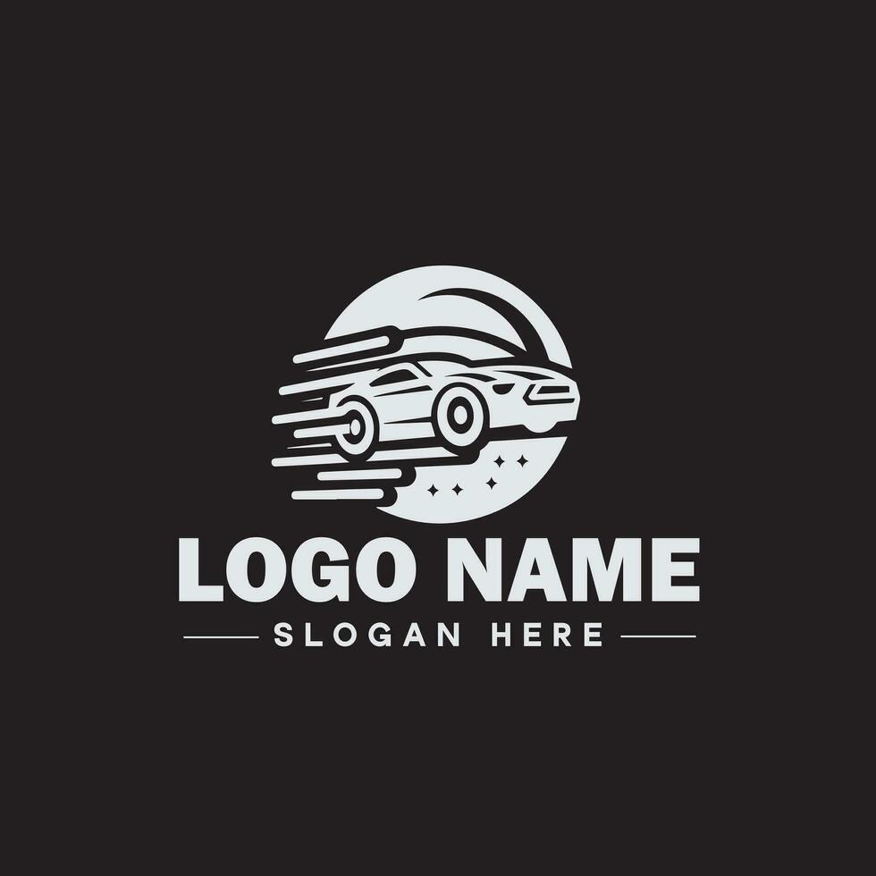 automotivo logotipo auto fazer compras logotipo auto concessionária logotipo auto reparar logotipo ícone limpar \ limpo plano moderno minimalista o negócio veículo logotipo editável vetor