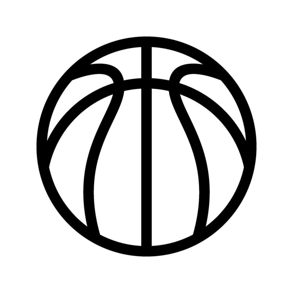 basquetebol ícone vetor símbolo Projeto ilustração
