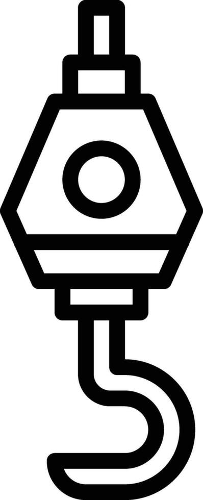 ícone de vetor de gancho