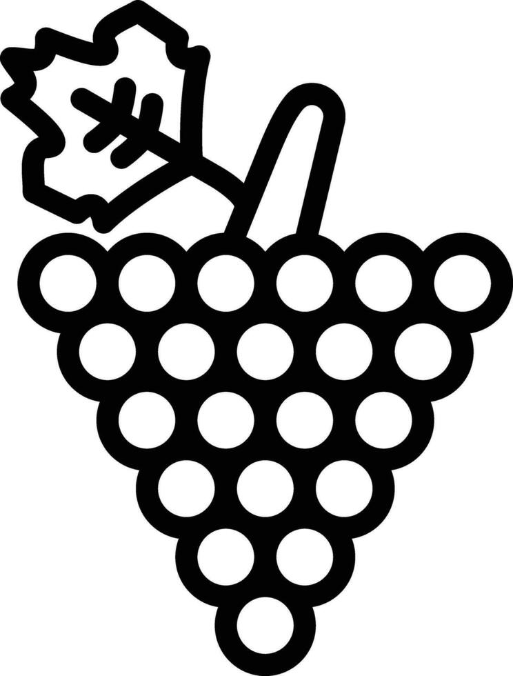 ícone de vetor de uvas