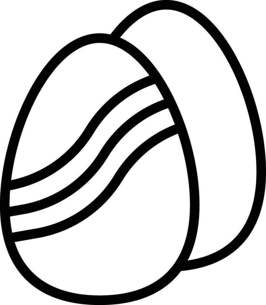 ícone de vetor de ovos