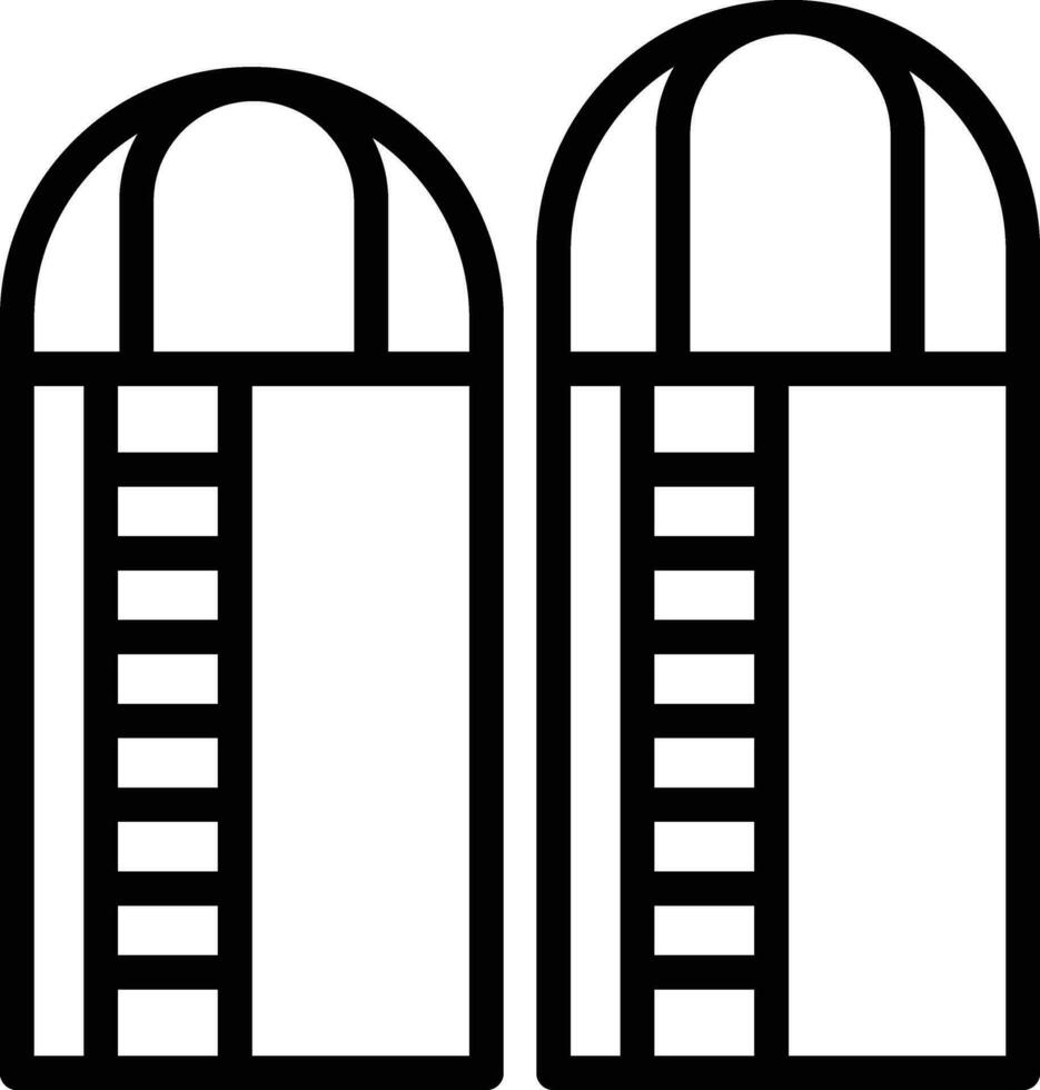 ícone de vetor de silo