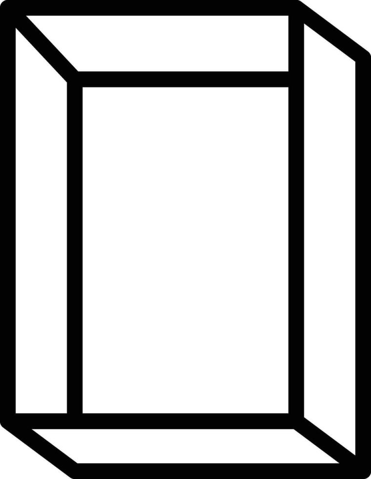 ícone de vetor de papelão