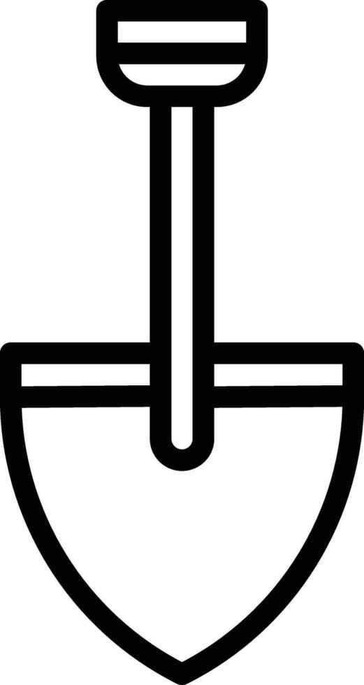 ícone de vetor de pá