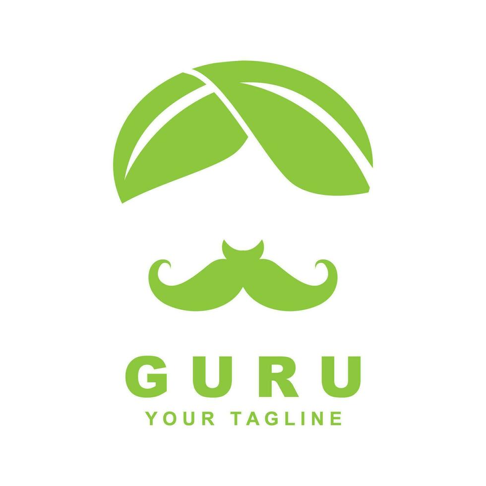 guru logotipo ícone Projeto vetor ilustração. logotipo adequado para homem relacionado produtos, ioga, conhecimento e viajando agência