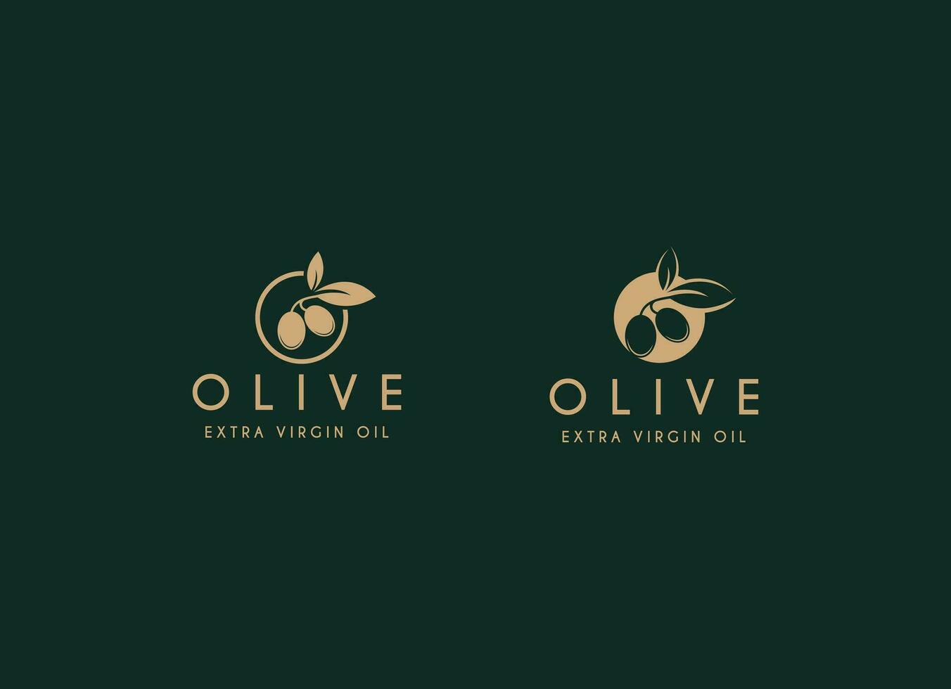 Oliva óleo logotipo Projeto vetor ícone natureza beleza e saúde