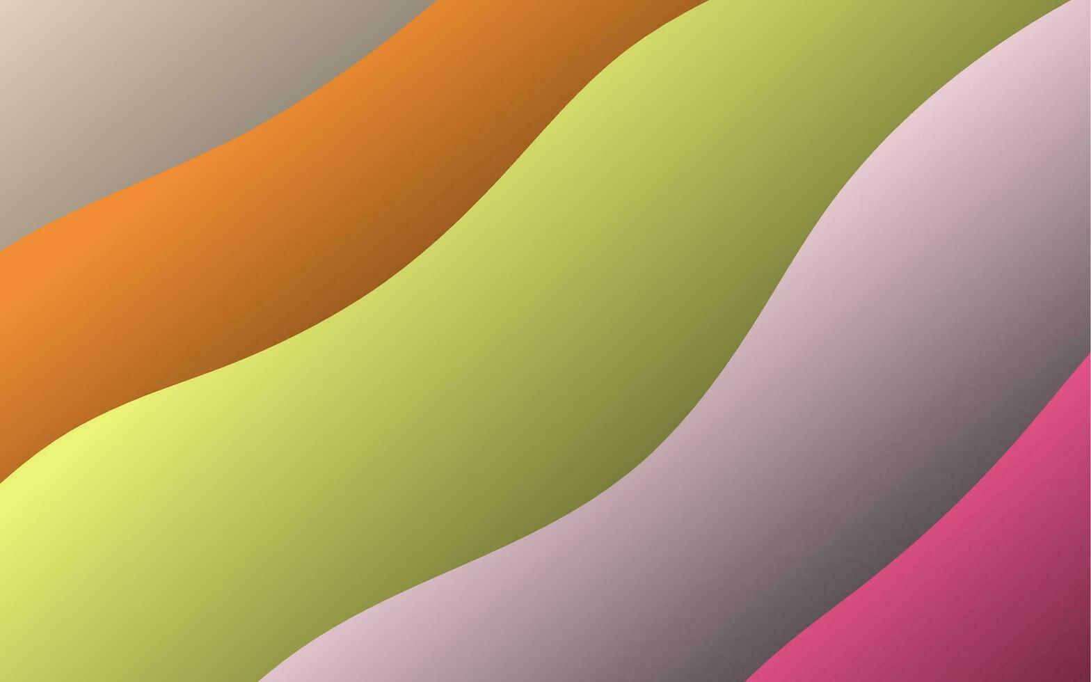 abstrato colorida fundo com ondulado linhas vetor