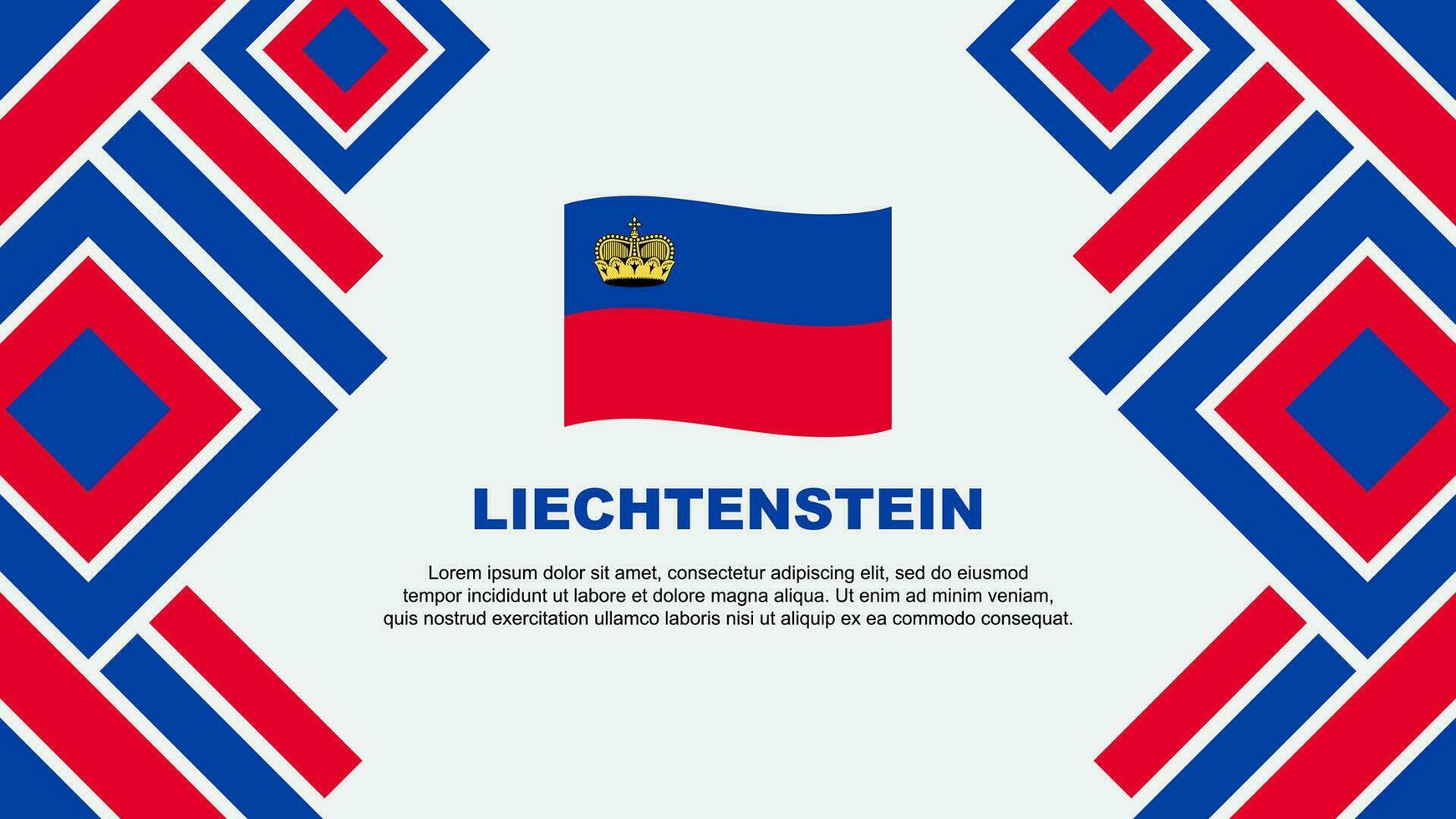 liechtenstein bandeira abstrato fundo Projeto modelo. liechtenstein independência dia bandeira papel de parede vetor ilustração. liechtenstein