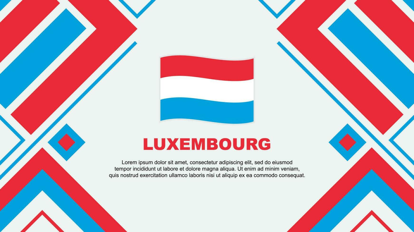 Luxemburgo bandeira abstrato fundo Projeto modelo. Luxemburgo independência dia bandeira papel de parede vetor ilustração. Luxemburgo bandeira