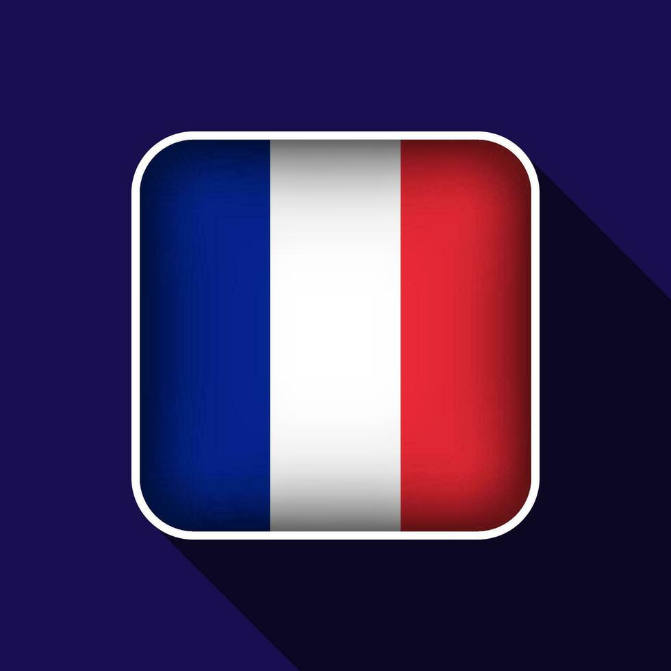 plano França bandeira fundo vetor ilustração