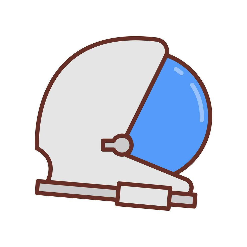 espaço capacete ícone dentro vetor. ilustração vetor