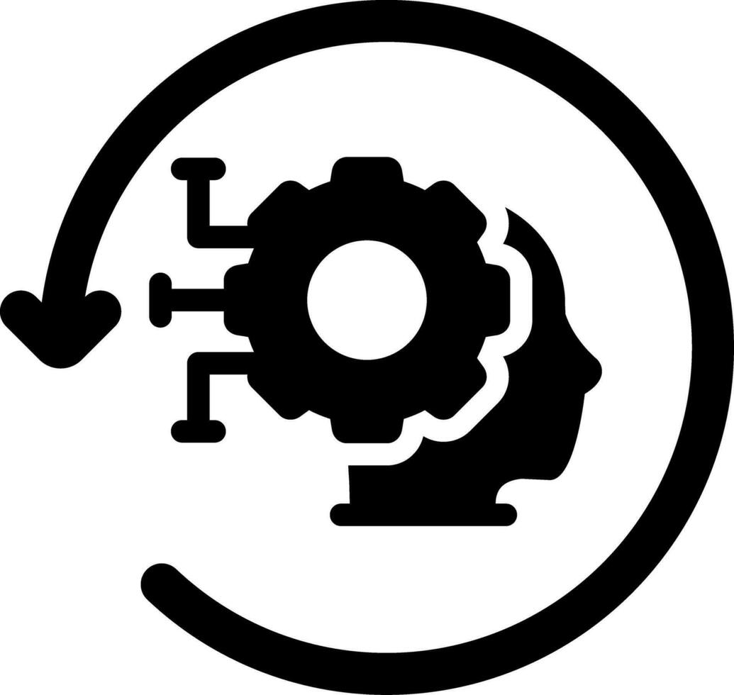 marcha ré Engenharia criativo ícone Projeto vetor