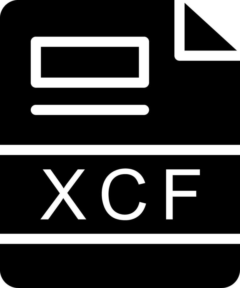 xcf criativo ícone Projeto vetor