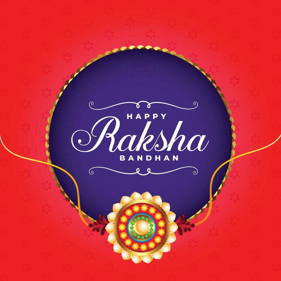 realista raksha bandhan festival desejos cumprimento vetor