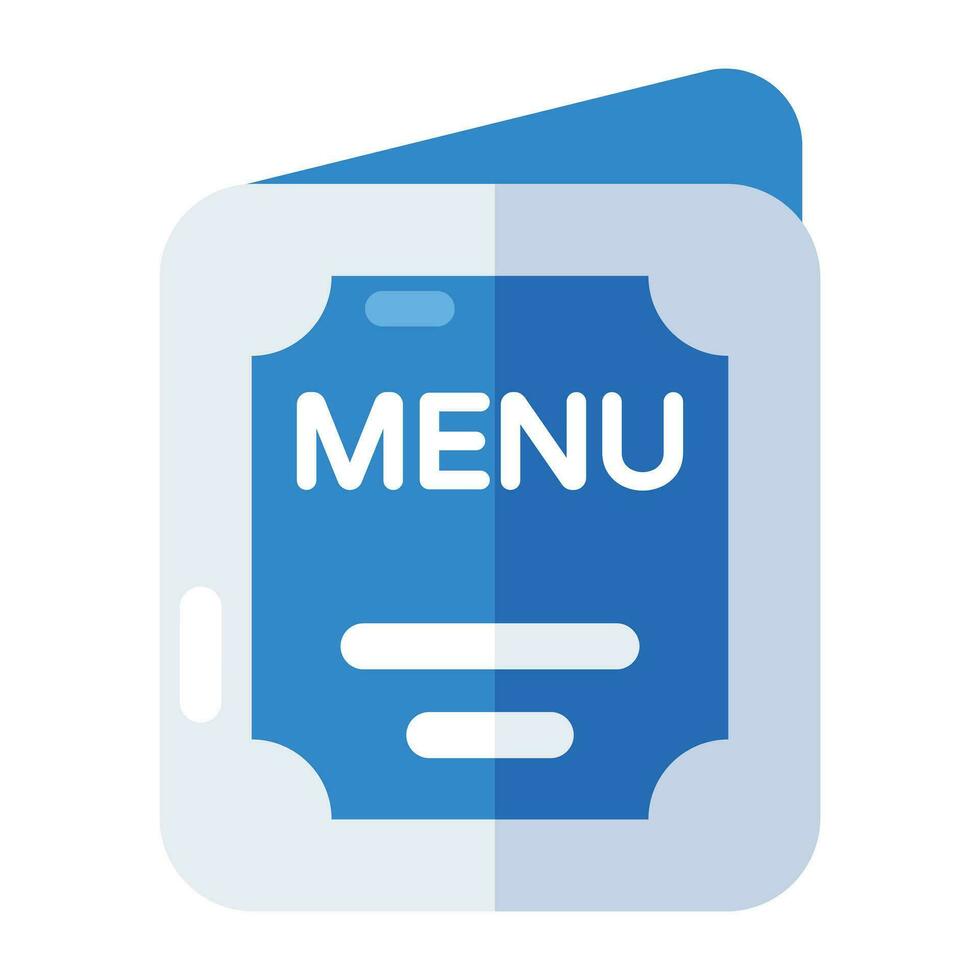 ícone de download premium do menu de comida vetor