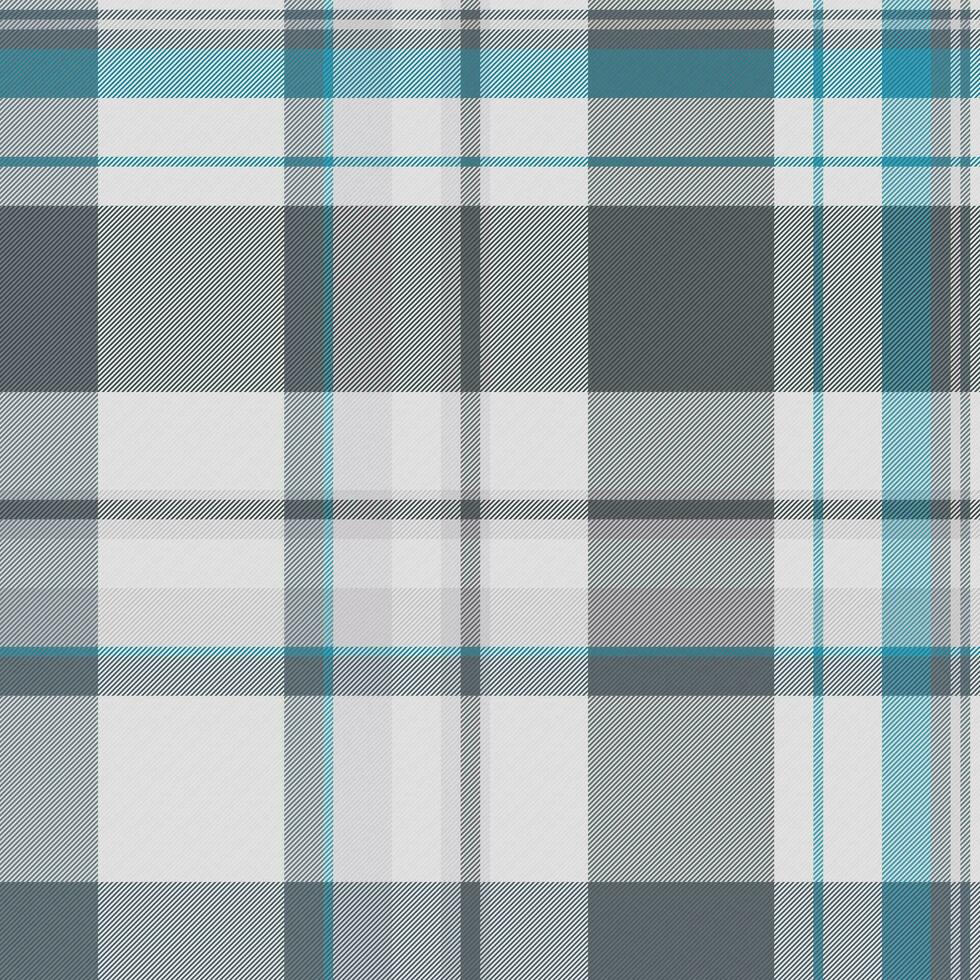 padronizar fundo desatado do xadrez têxtil vetor com uma tecido textura Verifica tartan.