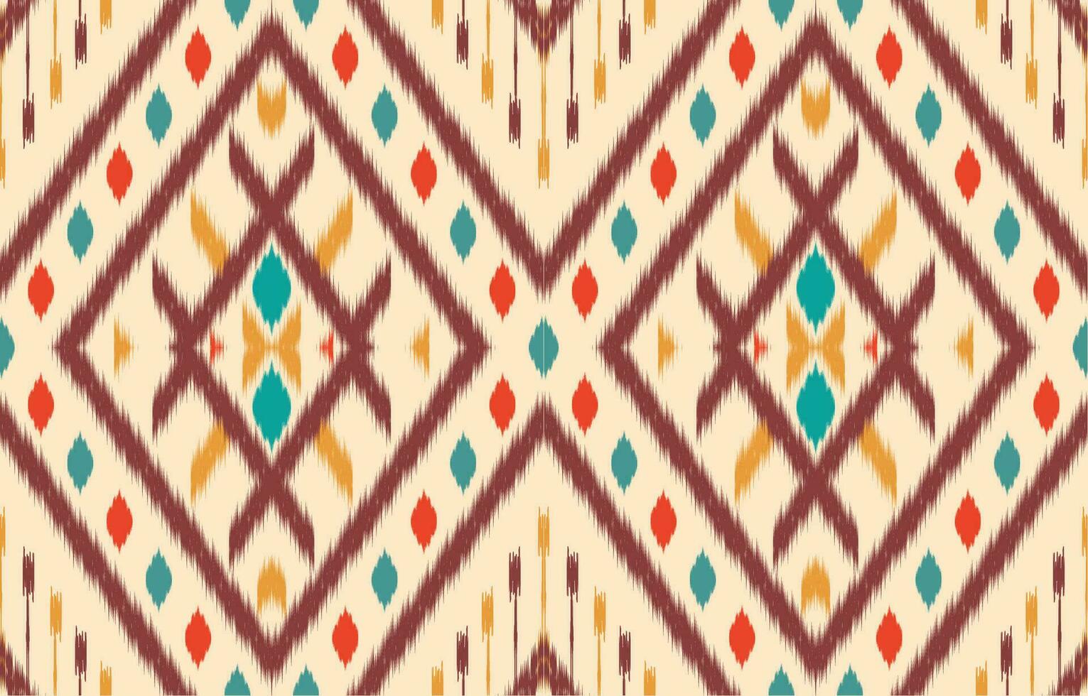 étnico abstrato ikat arte. asteca enfeite imprimir. geométrico étnico padronizar desatado cor oriental. Projeto para fundo ,cortina, tapete, papel de parede, roupas, invólucro, batik, vetor ilustração.