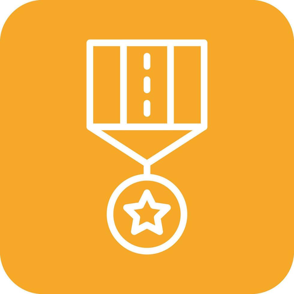 exército medalha vetor ícone