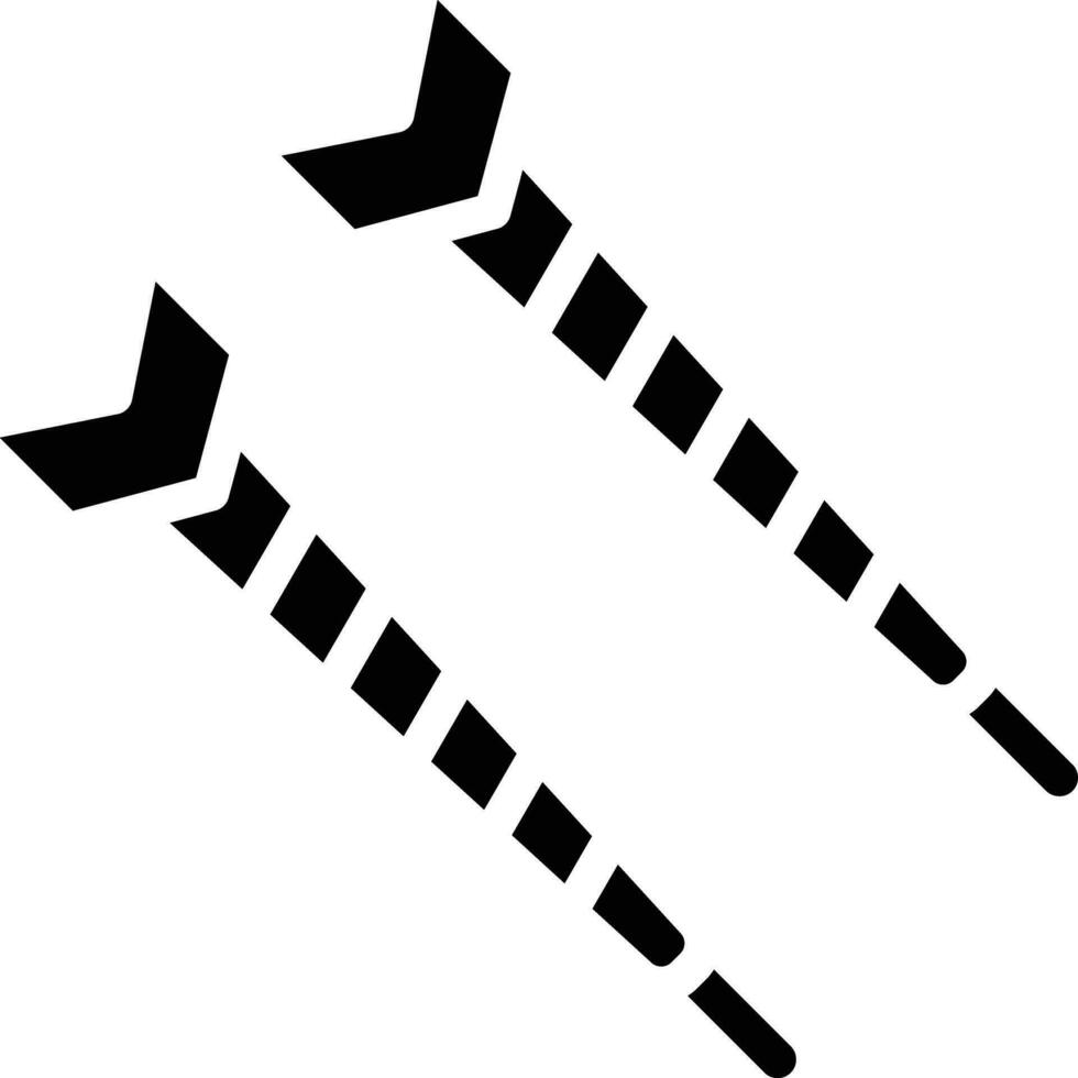 ícone de vetor de dardos