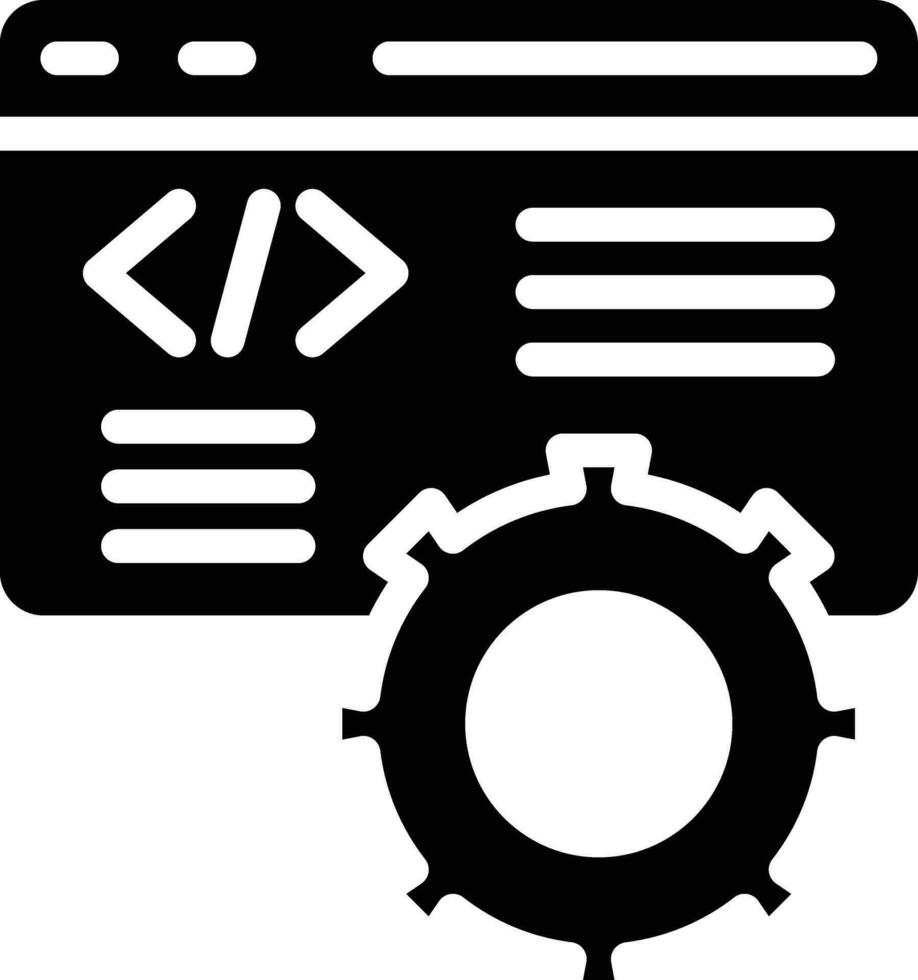 código Engenharia vetor ícone