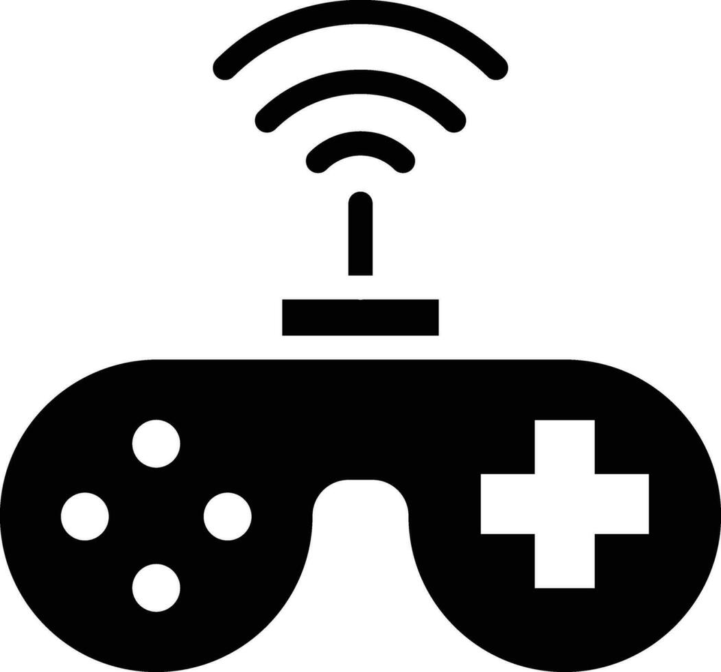 sem fio controle de video game vetor ícone